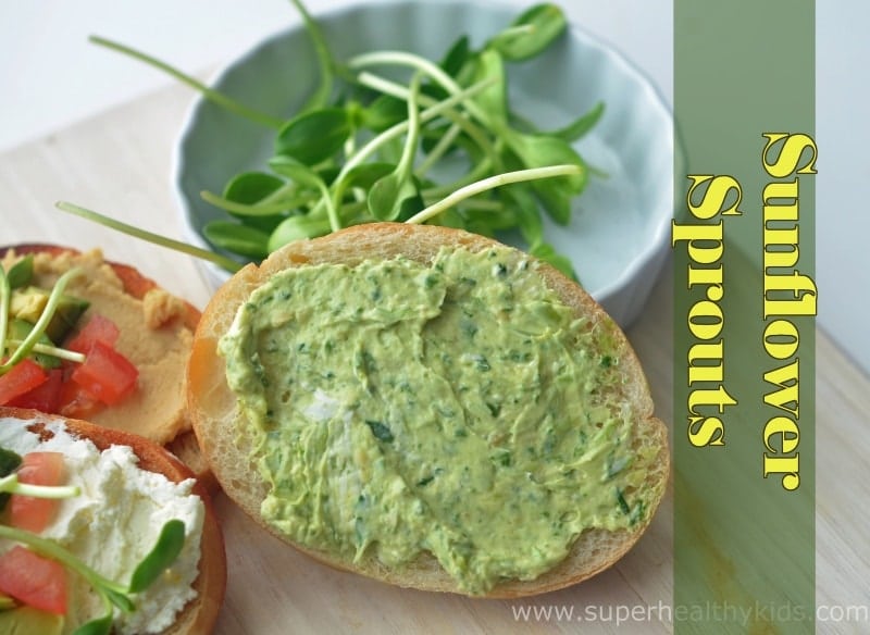 Sunflower Sprouts Grow and Eat! Super Healthy Kids